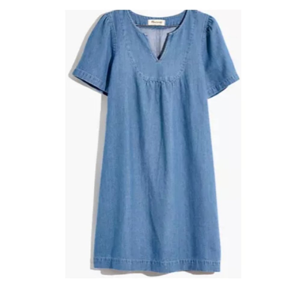 MADEWELL Dress Swing Denim  2X - Picture 2 of 11